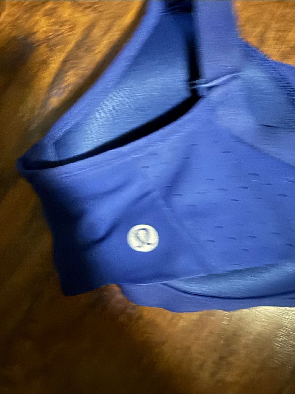 lululemon athletica Perforated Support Sports Bra - Royal Blue - Picture 3 of 11